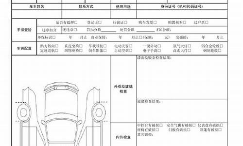 二手车第三方报告模板_二手车第三方检测报告真实吗